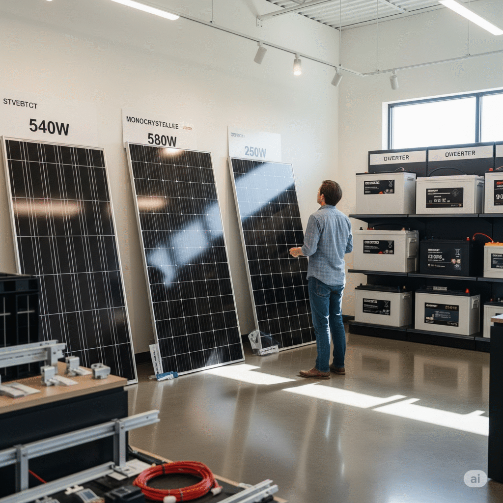 भारत में सोलर इन्वर्टर के प्रकार और उनकी कीमतें (2025)